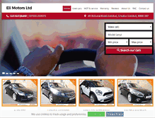 Tablet Screenshot of elimotors.co.uk